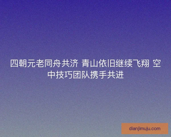 四朝元老同舟共济 青山依旧继续飞翔 空中技巧团队携手共进